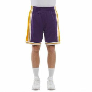 Mitchell & Ness shorts Los Angeles Lakers purple/yellow Swingman Shorts kép