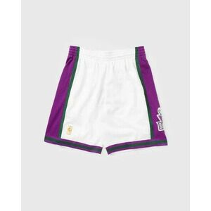 Mitchell & Ness shorts Milwaukee Bucks Swingman Shorts white kép