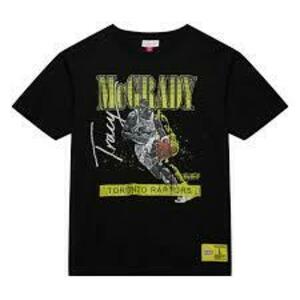 Mitchell & Ness T-shirt HW Neon Pop Player SS Tee Vintage Logo Tracy McGrady black kép