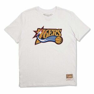 Mitchell & Ness T-shirt Philadelphia 76ers Team Logo Tee white kép