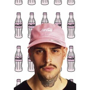 Mr. Tee Coca Cola Logo Dad Cap pink kép