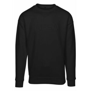 Mr. Tee Embossed NASA Worm Crewneck black kép