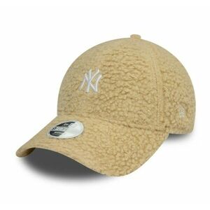 sapka New Era 9FORTY Woman MLB WMNS Borg Light Beige kép