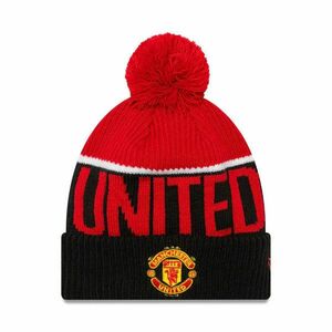 Téli Sapka New Era Knit Medium Sport Beanie Manchester United Black kép