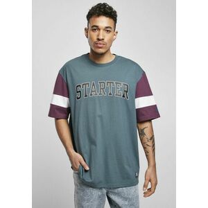 Starter Throwback Tee teal/darkviolet/white kép