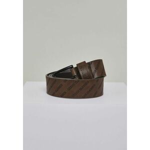 Urban Classics Allover Logo Belt brown kép