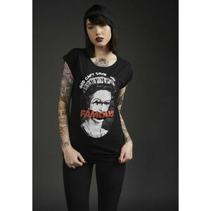 Urban Classics Ladies God Cant Save Tee black kép