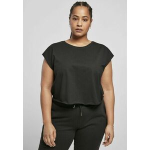 Urban Classics Ladies Organic Short Tee 2-Pack black+white kép