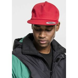 Urban Classics Unstructured 5-Panel Snapback red kép