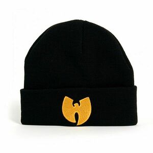 Wu-Wear Wu-Wear Logo Beanie black kép