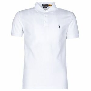 Rövid ujjú galléros pólók Polo Ralph Lauren POLO CINTRE SLIM FIT EN COTON STRETCH MESH LOGO PONY PLAYER kép