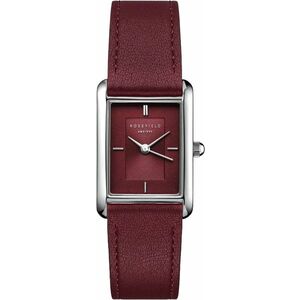 Rosefield Rosefield Heirloom Modern Burgundy Dial Silver Burgundy Leather HBBLS-H08 kép