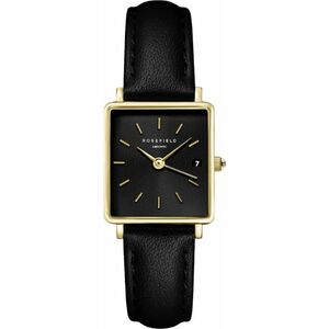 Rosefield Rosefield Boxy XS Black Black Leather Gold QBBLG-Q53 kép