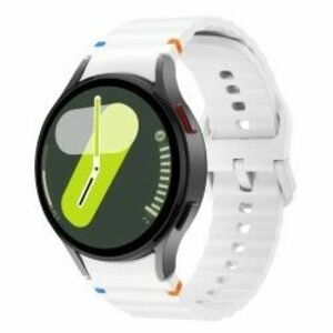 4wrist 4wrist Szilikon szíj Samsung Galaxy Watch 7 - White kép