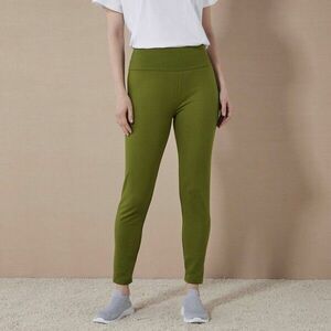 Molton meleg leggings magas derékkal kép