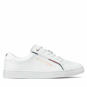 Sportcipők Tommy Hilfiger Signature Sneaker FW0FW06322 Fehér kép