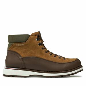 Bakancs Tommy Hilfiger Corporate Outdoor Nubuck Boot FM0FM05190 Barna kép