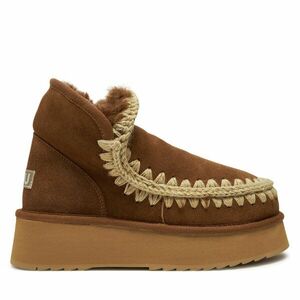 Hótaposó Mou Mini Eskimo Platform Boot FW681000A Barna kép