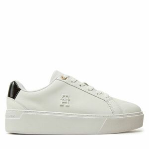 Sportcipők Tommy Hilfiger Th Platform Court Sneaker FW0FW08614 Fehér kép