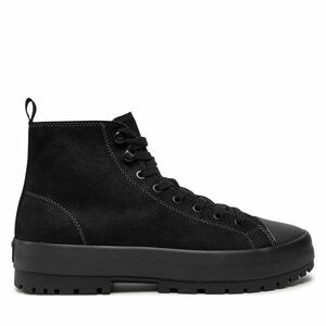 Bakancs Calvin Klein Jeans Lugged Hybrid High Laceup Auth YM0YM01092 Fekete kép