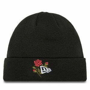 Sapka New Era Rose Icon Cuff Knit Beanie 60580728 Fekete kép