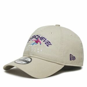 Baseball sapka New Era Washed Courchevel Ski 9TWENTY 60580869 Bézs kép