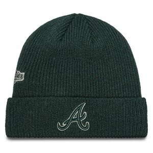 Sapka New Era Atlanta Braves World Series Patch Cuff Knit Beanie 60580730 Zöld kép