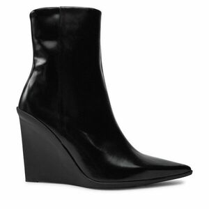 Bokacsizma Calvin Klein Wedge Ankle Boot 90 HW0HW02256 Fekete kép