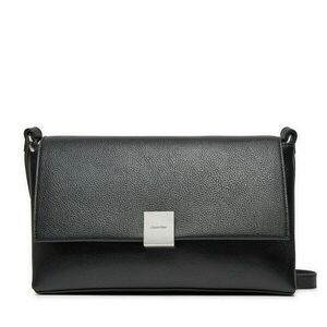 Táska Calvin Klein Ck Plaque Medium Shoulder Bag K60K612783 Fekete kép