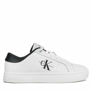 Sportcipők Calvin Klein Jeans Classic Cupsole Lowlaceup Lth Wn YW0YW01444 Fekete kép