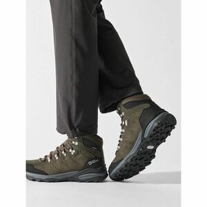 Bakancs Jack Wolfskin Refugio Texapore Mid M 4049841 Khaki kép