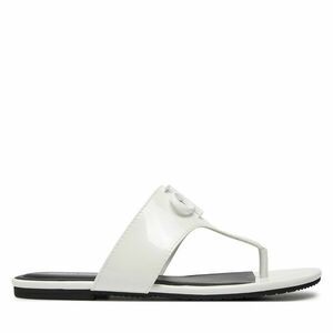 Flip-flops Calvin Klein Jeans Flat Sandal Slide Toepost Mg Met YW0YW01342 Fehér kép