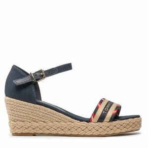 Espadrilles Tommy Hilfiger Corporate Webbing Low Wedge FW0FW06293 Sötétkék kép