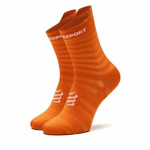 Unisex Magasszárú Zokni Compressport Pro Racing Socks V4.0 Ultralight Run High XU00050B Piros kép