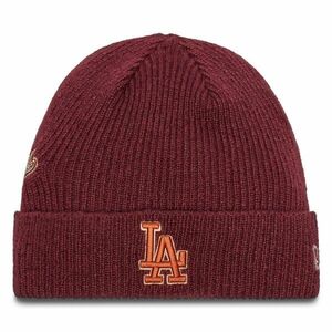 Sapka New Era LA Dodgers World Series Patch Cuff Knit Beanie 60580732 Piros kép