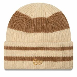 Sapka New Era Stripe Cuff Knit Beanie 60580764 Bézs kép