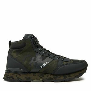 Sportcipők REPLAY Arthur Mid Camo Mid-Top GMS68.000.C0092T Zöld kép