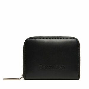 Női pénztárca Calvin Klein Embossed Logo K60K612437 Fekete kép