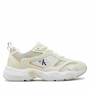 Sportcipők Calvin Klein Jeans Retro Tennis Low Lace Mh Ml Met YW0YW01373 Fehér kép