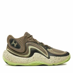 Kosárlabda cipők Under Armour Ua Spawn 6 Mid Camo 3028338-200 Szürke kép