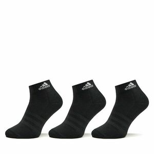 Rövid unisex zoknik adidas Cushioned Sportswear Ankle Socks 3 Pairs IC1277 Fekete kép