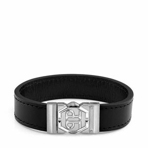 Karkötő PHILIPP PLEIN Hexagon Tactical Buckle PJVEA01BL Fekete kép