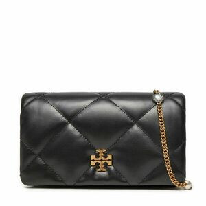 Táska Tory Burch Kiara Charm Diamiond Quilt 162139 Fekete kép