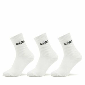 Unisex Magasszárú Zokni adidas Linear Crew Cushioned Socks 3 Pairs HT3455 Fehér kép