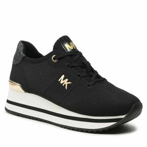 Sportcipők MICHAEL Michael Kors Monique Knit Trainer 43F1MQFSBD Fekete kép