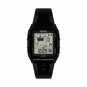 Karóra Timex Q Timex Lca X Fortnite® 35mm TW2W96500 Fekete kép