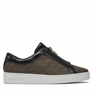 Sportcipők MICHAEL Michael Kors Keaton Zip Slip On 43R4KTFP2B Barna kép