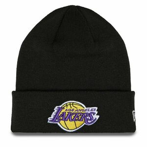 Sapka New Era Essential Cuff Beanie Los Angeles Lakers Hat 60348856 Fekete kép