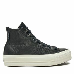 Tornacipő Converse Chuck Taylor All Star Lift Platform Water Repellent Leather A08312C Fekete kép