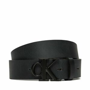 Férfi öv Calvin Klein Jeans Round Mono Plaque Lthr Belt 35Mm K50K512068 Fekete kép